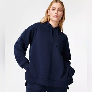 Sweaty Betty Revive Hoodie Navy 8 Oversized Studio to Street Loungewear Sporty